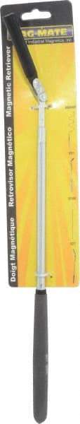 Mag-Mate - 26-1/2" Long Magnetic Retrieving Tool - 15 Lb Max Pull, 17" Collapsed Length, 1/2" Head Diam, Rare Earth - Eagle Tool & Supply