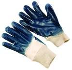 Nitrile Rubber Smooth Surface Gloves - Large (dozen pair) - Eagle Tool & Supply