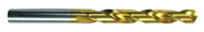 12.9mm Dia-HSS GP Jobber Drill-118° Point-TiN - Eagle Tool & Supply