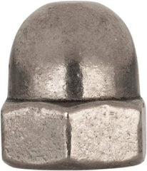 Value Collection - M8x1.25 Metric Coarse, 13mm Width Across Flats, Uncoated, Stainless Steel Acorn Nut - 15mm Overall Height, Austenitic A4, DIN 1587 - Eagle Tool & Supply