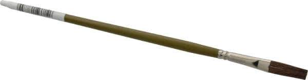 Wooster Brush - Ox Hair Artist's Paint Brush - 1/4" Wide, 13/16" Bristle Length, 6-3/4" Plastic Handle - Eagle Tool & Supply