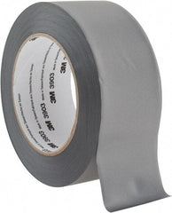 3M - 2" x 50 Yds Gray Duct Tape - 6.5 mil, Rubber Adhesive, Vinyl Backing, 12.6 Lb/ln Tensile Strength, 200°F Max, Series 3903 - Eagle Tool & Supply