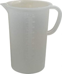 Bel-Art - 2,000 ml Polypropylene Graduated Pitcher - 100 ml Graduation, x 8-1/2" High - Eagle Tool & Supply