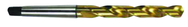 29.5mm Dia. - HSS 3MT GP Taper Shank Drill-118° Point-TiN - Eagle Tool & Supply