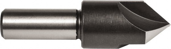 Union Butterfield - 1/4" Head Diam, 3/16" Shank Diam, 3 Flute 100° High Speed Steel Countersink - Eagle Tool & Supply