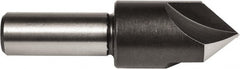 Union Butterfield - 3/8" Head Diam, 1/4" Shank Diam, 3 Flute 60° High Speed Steel Countersink - Eagle Tool & Supply