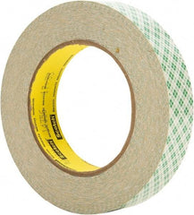 3M - 36 Yd Rubber Adhesive Double Sided Tape - 5 mil Thick, Paper Liner - Eagle Tool & Supply