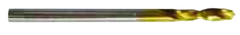 0.54mm Dia-Cobalt Micro Drill-118Â° Point-TiN - Eagle Tool & Supply