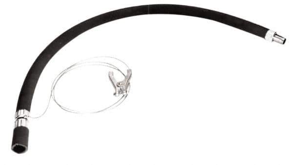 Finish Thompson - Static Protection Kit with Hose, Wires and Clips - Brass, Poly, For Use with BTS-40 - Eagle Tool & Supply