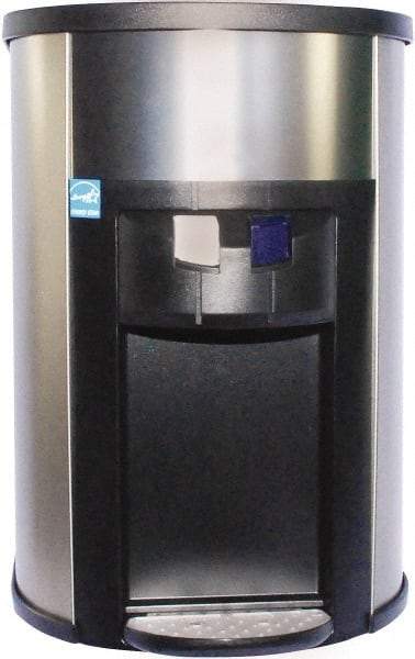 Aquaverve - 1.4 Amp, 1,500 mL Capacity, Bottleless Water Cooler Dispenser with Filtration - 39 to 50°F Cold Water Temp - Eagle Tool & Supply