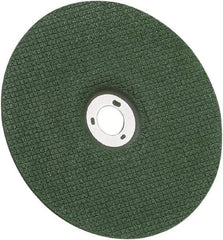 3M - 36 Grit, 7" Wheel Diam, 1/8" Wheel Thickness, 7/8" Arbor Hole, Type 27 Depressed Center Wheel - Ceramic - Eagle Tool & Supply