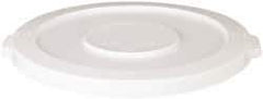 PRO-SOURCE - Round Lid for Use with 32 Gal Round Trash Cans - White, Plastic, For Huskee Trash Cans - Eagle Tool & Supply