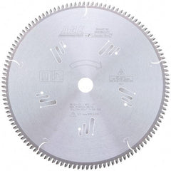 Amana Tool - 12" Diam, 1" Arbor Hole Diam, 120 Tooth Wet & Dry Cut Saw Blade - Carbide-Tipped, Clean Action, Standard Round Arbor - Eagle Tool & Supply