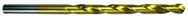 6.6mm Dia. - HSS GP Taper Length Drill - 118° Point - TiN - Eagle Tool & Supply