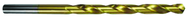 8.7mm Dia. - HSS GP Taper Length Drill - 118° Point - TiN - Eagle Tool & Supply