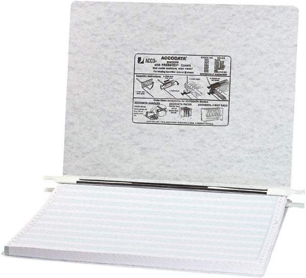 ACCO - 6", Letter Size, Dark Gray, Hanging Data Binders - Eagle Tool & Supply
