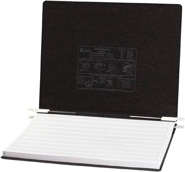 ACCO - 6", Letter Size, Black, Hanging Data Binders - Eagle Tool & Supply