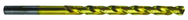 5.9mm Dia. - Cobalt Taper Length Drill - 130° Split Point - TiN - Eagle Tool & Supply