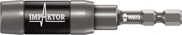Wera - 1/4" Hex Bit Holder - 1/4" Hex Drive, 3" OAL - Eagle Tool & Supply