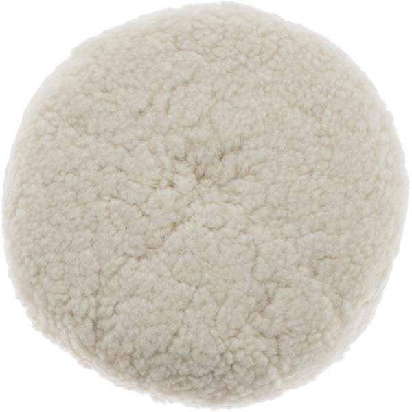 Value Collection - 9" Diam Wool Bonnet - 1" Pile - Eagle Tool & Supply