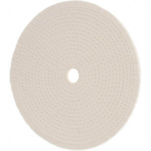 Value Collection - 14" Diam x 1/4" Thick Unmounted Buffing Wheel - 20 Ply, Polishing, 1-1/4" Arbor Hole, Hard Density - Eagle Tool & Supply
