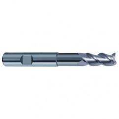 6mm Dia. - 65mm OAL - 3 FL Variable Helix Bright Carbide End Mill - Eagle Tool & Supply