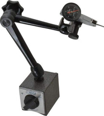 TESA Brown & Sharpe - 0.0005" Graduation, 0-15-0 Dial Reading, Indicator & Base Kit - 0.0005 Inch Graduation, Includes Standard Magnetic Base, Test Indicator - Eagle Tool & Supply