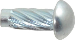 Value Collection - #4 Round Head Sheet Metal Screw - Steel, 5/16" Length Under Head, AISI 1016, ASME B18.6.3 & ASME B18.6.4, Grade 1016-1024 - Eagle Tool & Supply