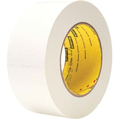 3M - 2" Wide x 60 Yd Long x 6.7 mil White Paper Masking Tape - Eagle Tool & Supply