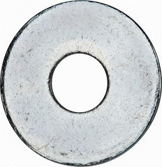 Value Collection - M16 Screw, Steel Fender Flat Washer - 17mm ID x 50mm OD, 3mm Thick, Zinc-Plated Finish - Eagle Tool & Supply