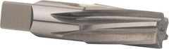 Alvord Polk - 1-1/2" Pipe, 1-1/2" Diam, 1.684" Small End Diam, 1-1/2" Straight Shank, 1-3/4" Flute, Taper Pipe Reamer - Eagle Tool & Supply
