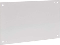nVent Hoffman - 13" OAW x 21" OAH Powder Coat Finish Electrical Enclosure Nonperforated Panel - 24" x 16" Box, 12 Gauge Steel, Use with A241606LP/A241608LP/A24H16ALP - Eagle Tool & Supply