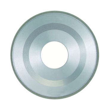 4 x 1/2 x 1-1/4" - 1/8" Abrasive Depth - 180 Grit - Type 12V9 Diamond Dish Wheel - Eagle Tool & Supply