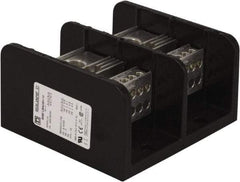 Square D - 2 Poles, 310 (Aluminium), 380 (Copper) Amp, Phenolic Power Distribution Block - 600 VAC, 1 Primary Connection - Eagle Tool & Supply