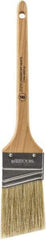 Wooster Brush - 2" Angled Hog Sash Brush - 2-11/16" Bristle Length, 7-7/8" Maple Rattail Handle - Eagle Tool & Supply