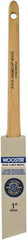 Wooster Brush - 1" Angled Hog Sash Brush - 2-3/16" Bristle Length, 6-1/2" Maple Rattail Handle - Eagle Tool & Supply