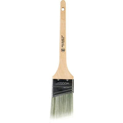 Wooster Brush - 2" Angled Synthetic Sash Brush - 2-7/16" Bristle Length, 7-1/4" Wood Rattail Handle - Eagle Tool & Supply