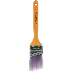 Wooster Brush - 2" Angled Synthetic Sash Brush - 2-11/16" Bristle Length, 7.77" Maple Fluted Handle - Eagle Tool & Supply