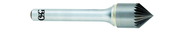 1/2" Size - 1/4" Shank - 82° Single Flute Countersink - Eagle Tool & Supply