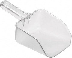 Rubbermaid - 32 oz Clear Polycarbonate Flat Bottom Scoop - Eagle Tool & Supply