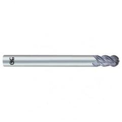 3/8" Dia. - 2 1/2" OAL - Diamond CBD - Ball End SE EM - 4 FL - Eagle Tool & Supply