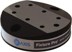 Jergens - 130mm Long x 130mm Wide x 35mm High Steel Fixture Plate - 35mm Plate Thickness - Eagle Tool & Supply