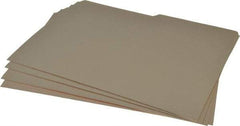 UNIVERSAL - 9-1/2 x 11-3/4", Letter Size, Manila, File Folders with Top Tab - 11 Point Stock, 1/2 Tab Cut Location - Eagle Tool & Supply