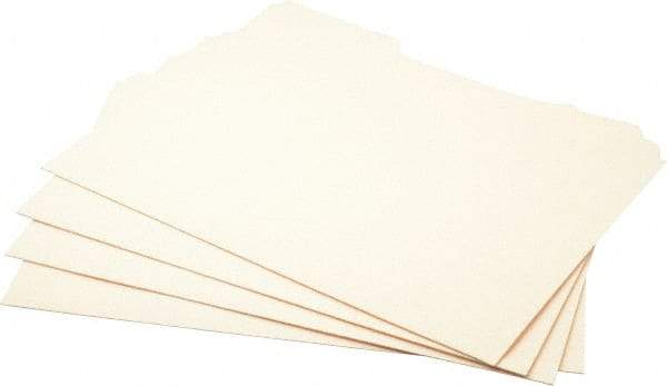 UNIVERSAL - 9-1/2 x 11-3/4", Letter Size, Manila, Heavyweight Manila File Folders - 11 Point Stock, 1/3 Tab Cut Location - Eagle Tool & Supply
