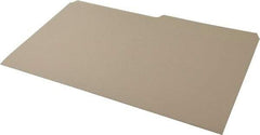UNIVERSAL - 10 x 15", Legal, Manila, Heavyweight Manila File Folders - 11 Point Stock, 1/2 Tab Cut Location - Eagle Tool & Supply