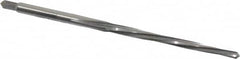 Alvord Polk - #5/0 Pin, 0.0966" Diam, 0.0719" Small End, 0.1094" Diam Straight Shank, 1-3/16" Flute, Taper Pin Reamer - Eagle Tool & Supply