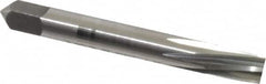 Alvord Polk - #1 Pin, 0.1798" Diam, 0.1447" Small End, 3/16" Diam Straight Shank, 1-11/16" Flute, Taper Pin Reamer - Eagle Tool & Supply
