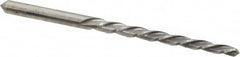 Alvord Polk - #3/0 Pin, 0.13" Diam, 0.1029" Small End, 0.1406" Diam Straight Shank, 1-5/16" Flute, Taper Pin Reamer - Eagle Tool & Supply