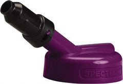 Trico - 4 Gal Capacity Polyethylene Oil Storage System - 1" Tip OD, 7" Straight Spout, Purple - Eagle Tool & Supply