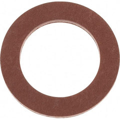 Value Collection - Vulcanized Fibre Standard Flat Washer - 7/8" ID x 1-5/16" OD, 0.093" Thick, Plain Finish - Eagle Tool & Supply